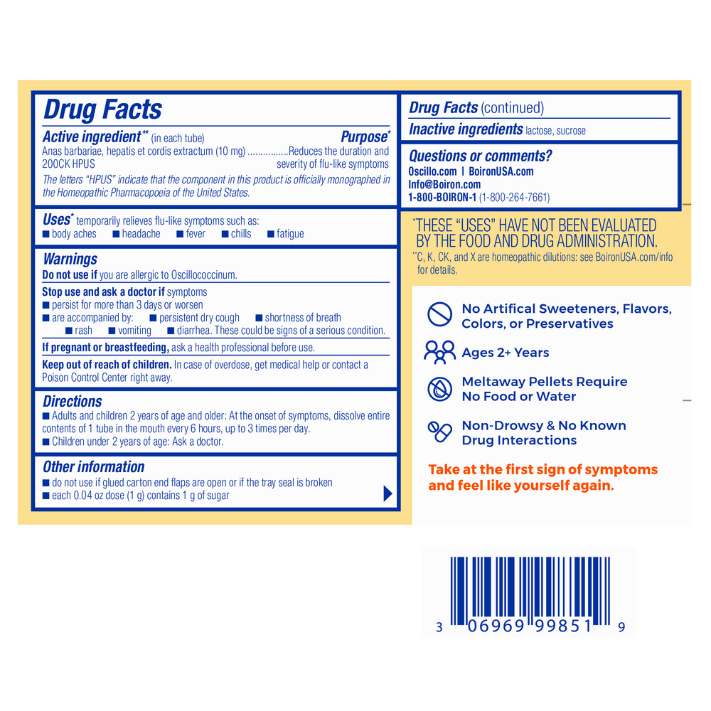 Oscillococcinum® Homeopathic Remedy