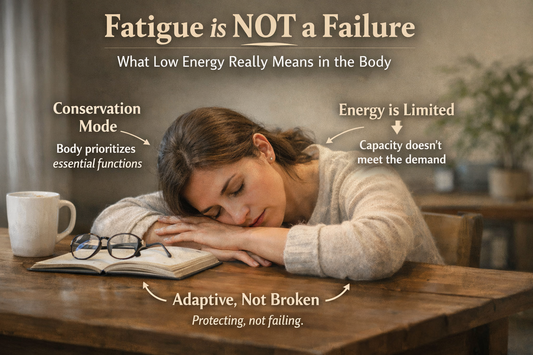Fatigue Is Not a Failure: What Low Energy Really Means in the Body