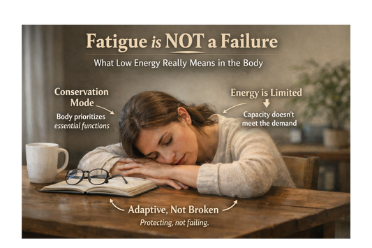 Fatigue Is Not a Failure: What Low Energy Really Means in the Body
