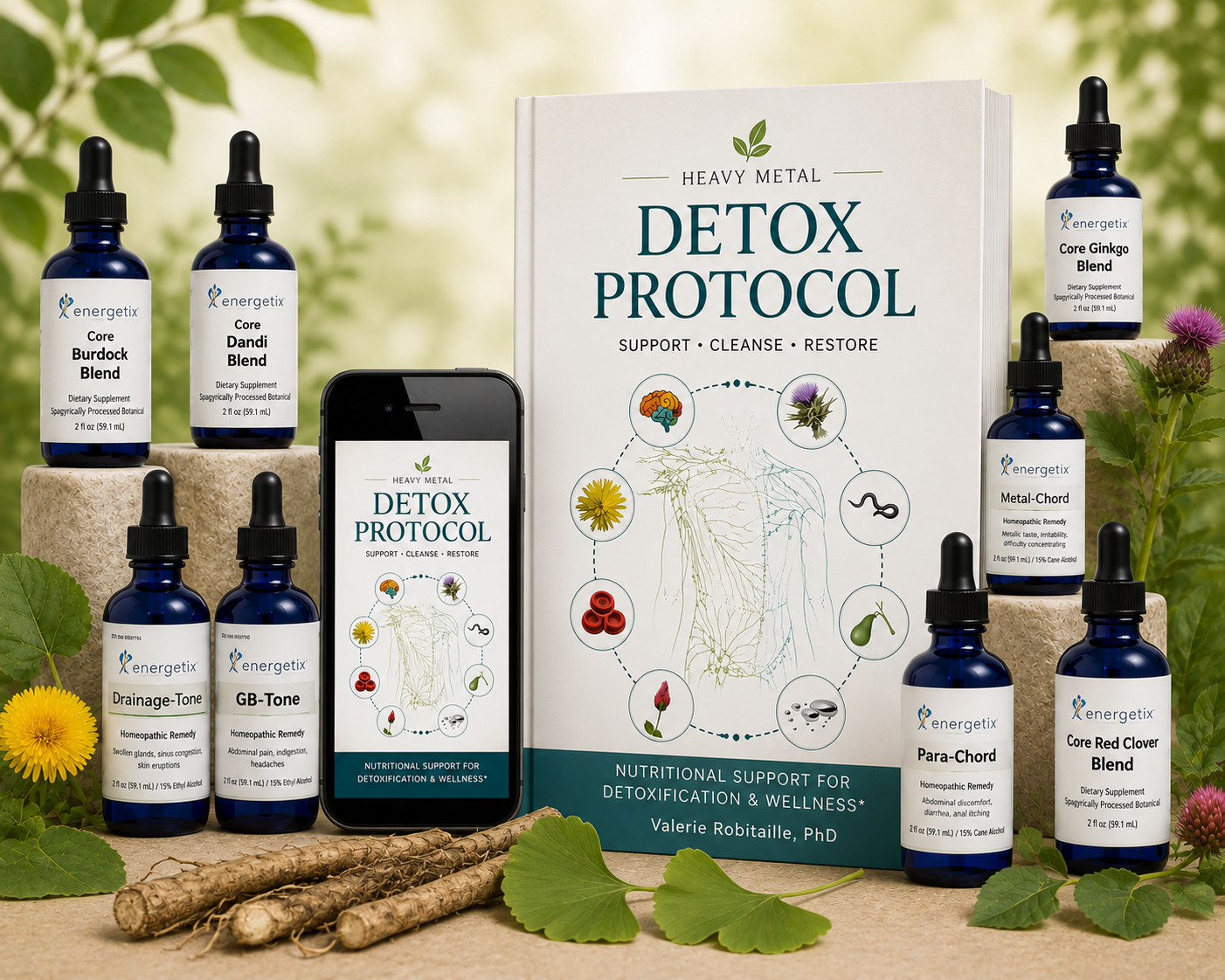 Lymph Homeopathic Protocol | Lymphatic Drainage Support