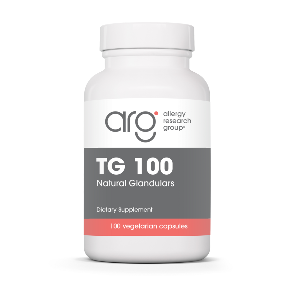 TG (Thyroid Gland) 100 - Whole Thyroid Glandular Hormone & Energy Support