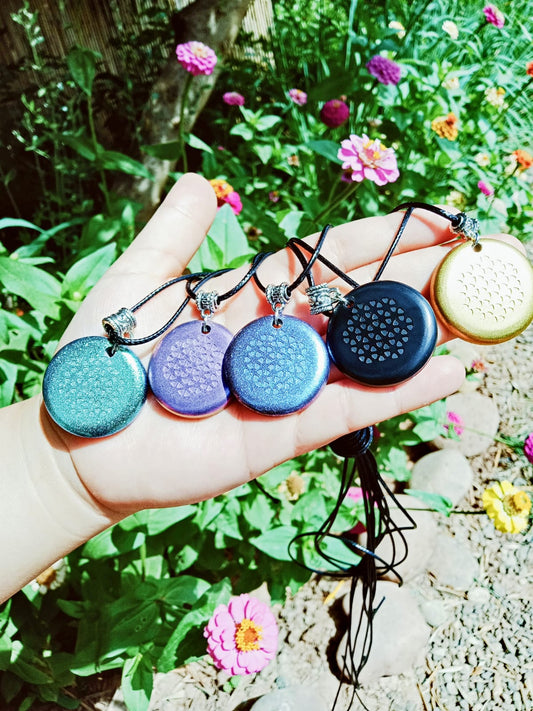 Orgonite Pendants - 5 Mixed Colors