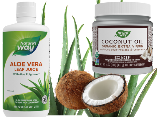 Aloe Vera Coconut Combo | Nourish & Detox Skin