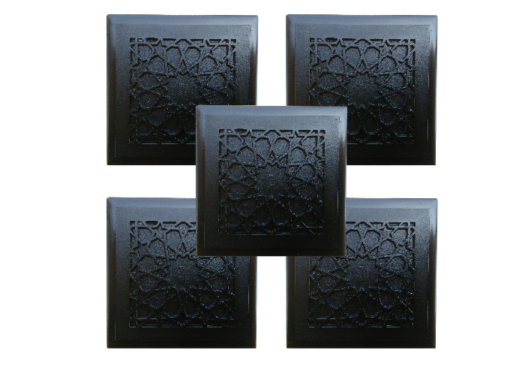 Protective Shungite Orgonite Tiles | Plain & Moroccan Design