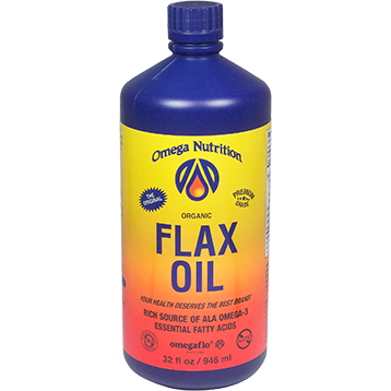 Omega Nutrition Flax Seed Oil 32 oz