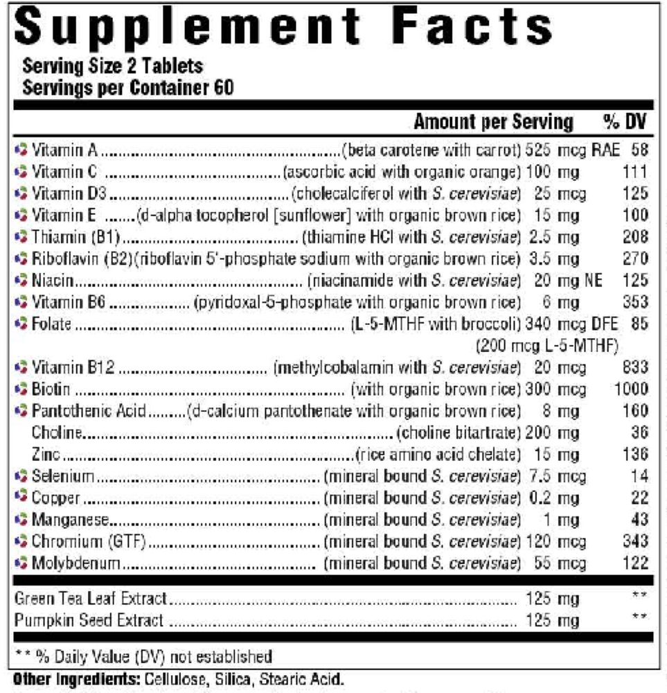 Men's 55+ Multivitamin 120 tabs