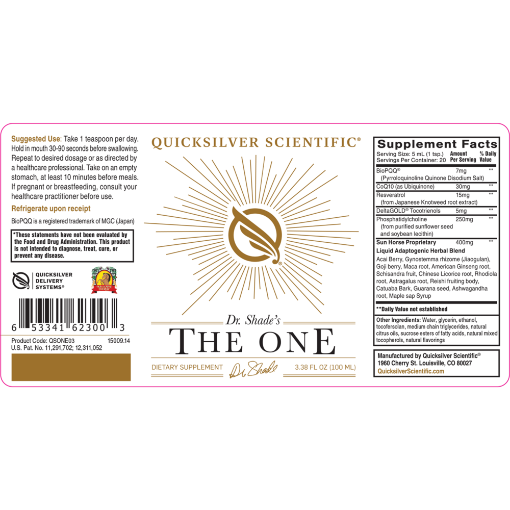 The ONE, Mitochondrial Optimizer | Complete Mitochondrial Repair & Redox Balance Formula