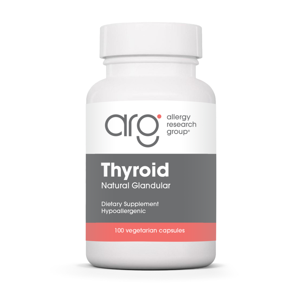 Thyroid 100 Vegicaps 40 mg - Supports Thyroid Hormone Balance & Metabolism