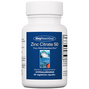 Zinc Citrate 50 mg 60 caps